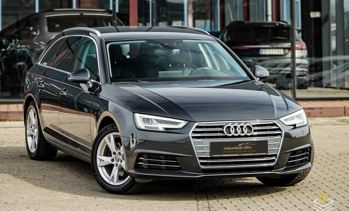 Audi A4 cena 89900 przebieg: 189000, rok produkcji 2017 z Goniądz małe 781